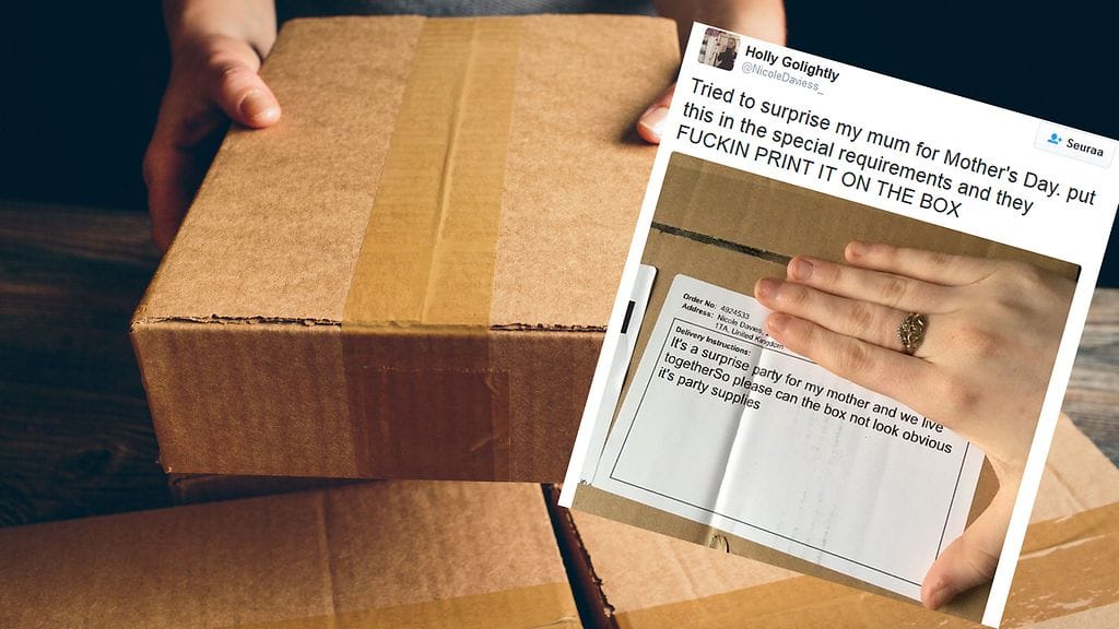 Se siitä yllätyksestä.