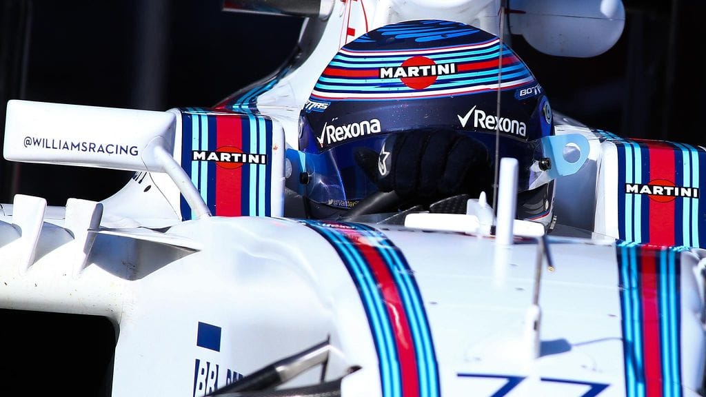 Valtteri Bottas edustaa Williams-tallia.
