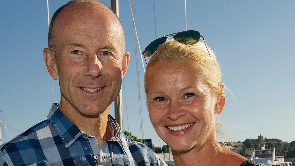 Ingemar Stenmark ja Tarja Olli vuonna 2008.