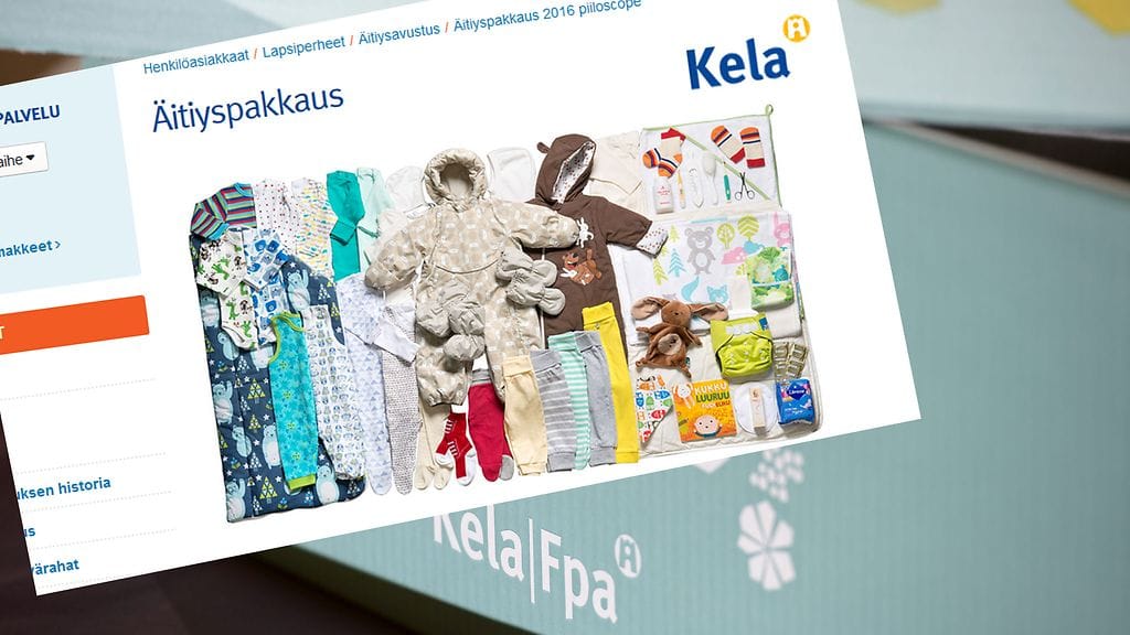 Tältäkö näyttää uuden äitiyspakkauksen 2016 sisältö?