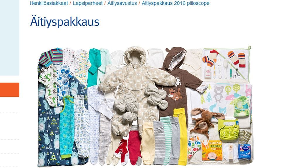 äitiyspakkaus 2016 2