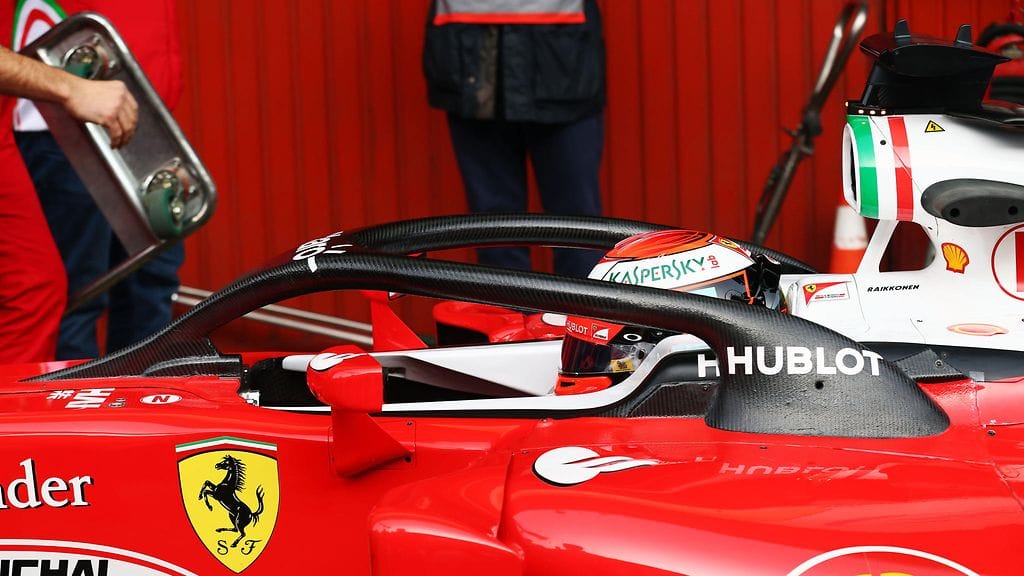 Kimi Räikkönen ja halo