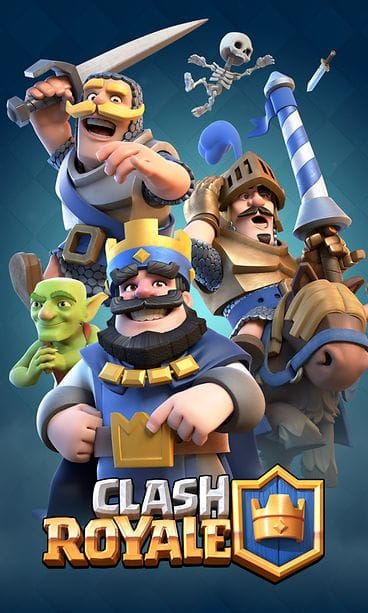 Clash Royale -pelin promootiokuva.