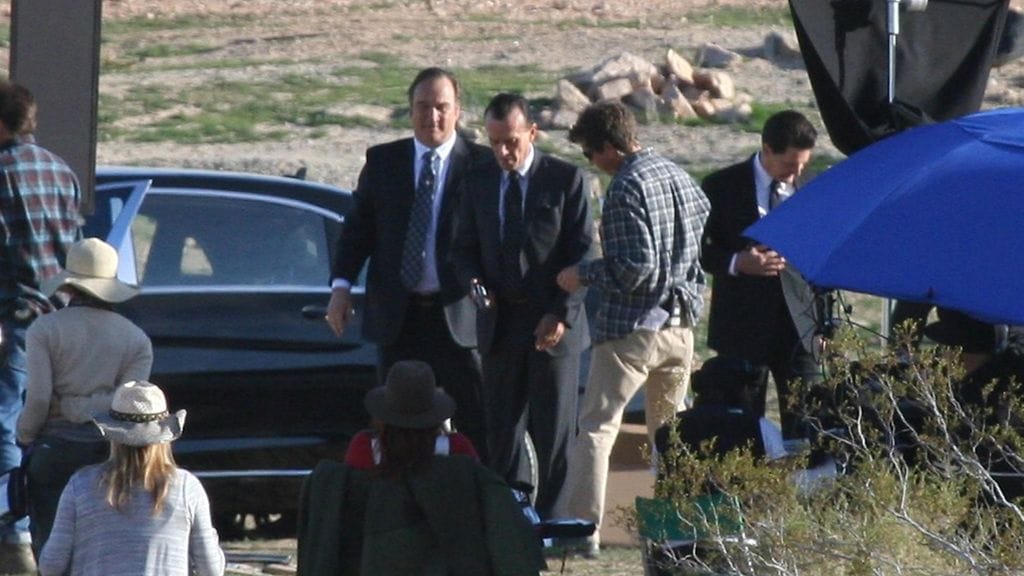 Twin Peaks -kuvaukset Kyle MacLachlan, James Belushi ja Robert Knepper 28.2.2016 3