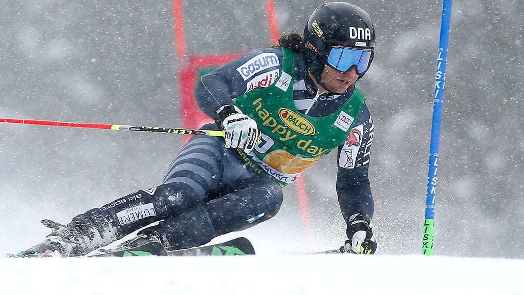 Marcus Sandell laski 14:nneksi lauantain suurpujottelussa.