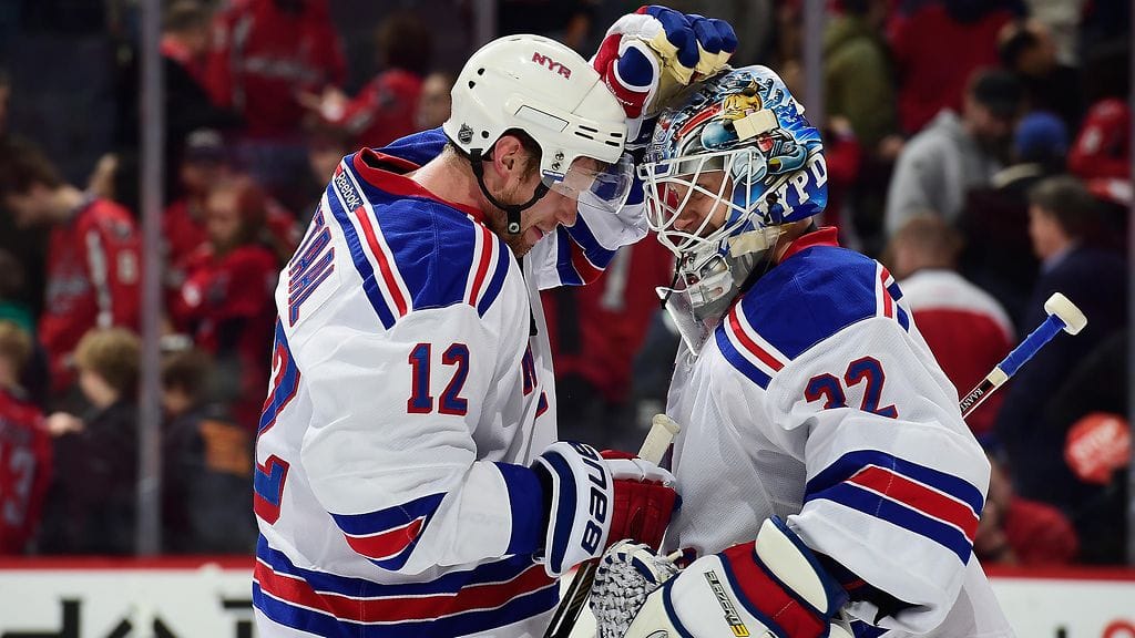 Antti Raanta ansaitsi Eric Stalin kiitokset voitokkaan Capitals-pelin jälkeen.