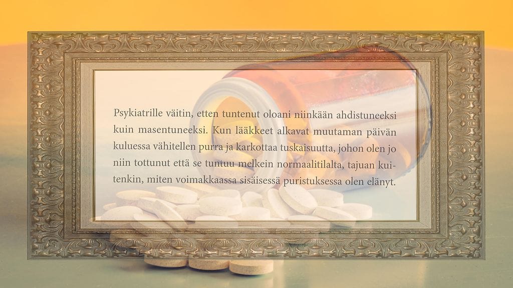 Kuvituskuva, lainaus Pauliina Vanhatalon teoksesta Keskivaikea vuosi. (3)