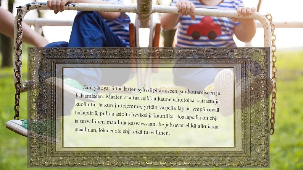 Kuvituskuva, lainaus Pauliina Vanhatalon teoksesta Keskivaikea vuosi. (6)