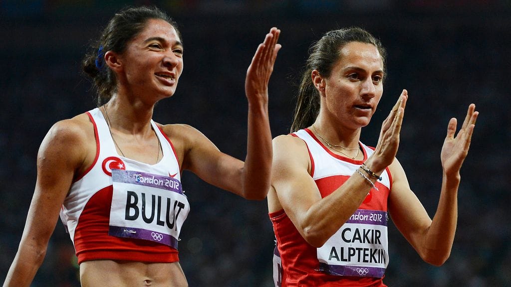 Gamze Bulut ja Asli Cakir Alptekin Lontoon olympialaisissa.