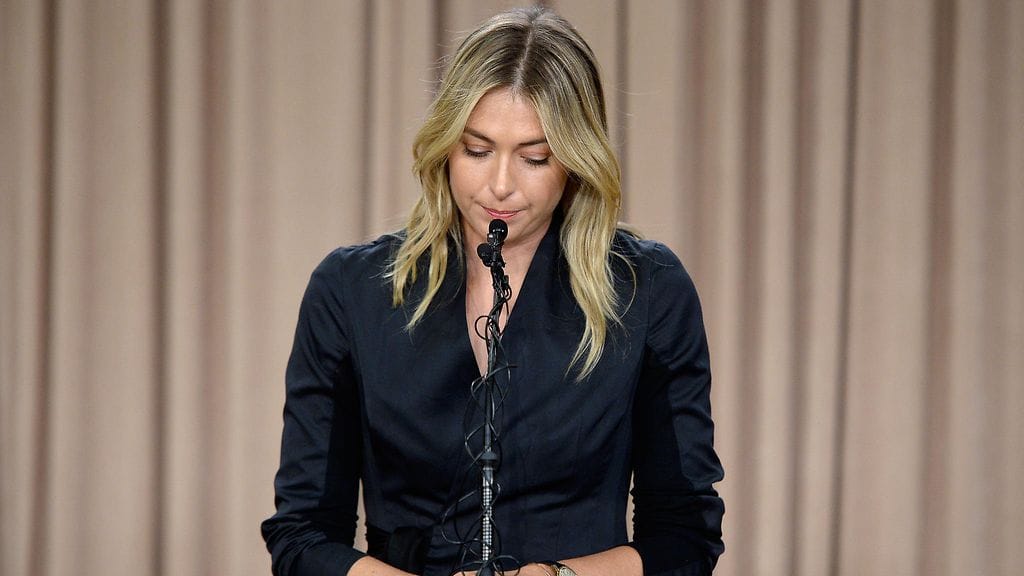 Maria Sharapova kertoi kärystään medialle.