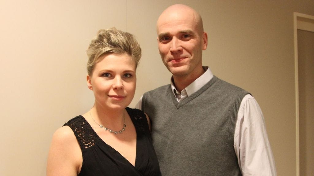 Mervi ja Sika-Harri olivat yhdessä Maajussi-risteilyllä maaliskuun alussa. Kuva: MTV