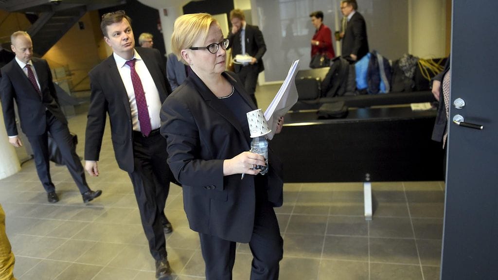 Riitta Leppiniemi on ollut tänään äänessä Helsingin käräjäoikeudessa, kun vuorossa on ollut Aarnion loppulausuntopäivä.