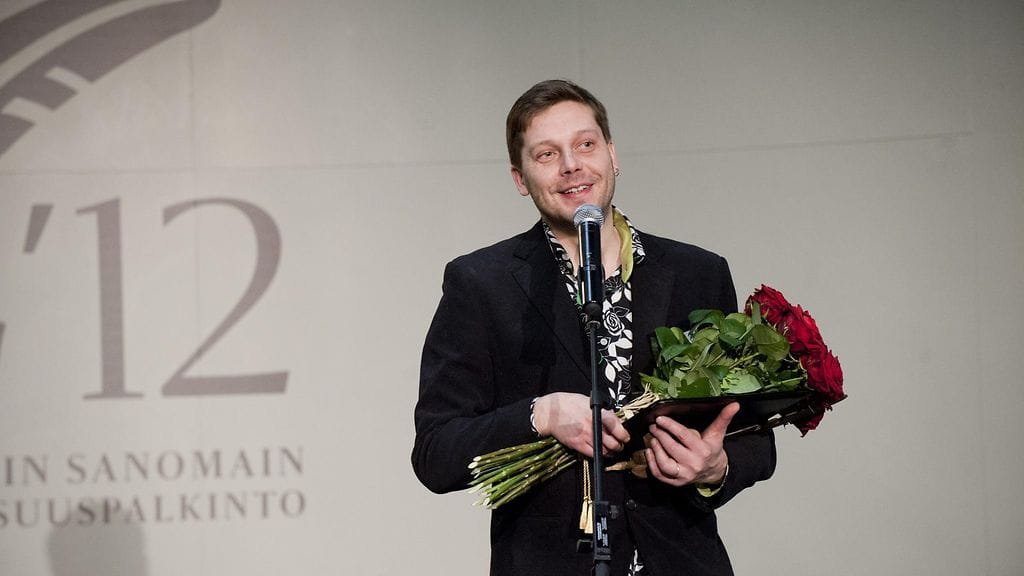 Aki Ollikainen voitti Helsingin Sanomien kirjallisuuspalkinnon vuonna 2012.