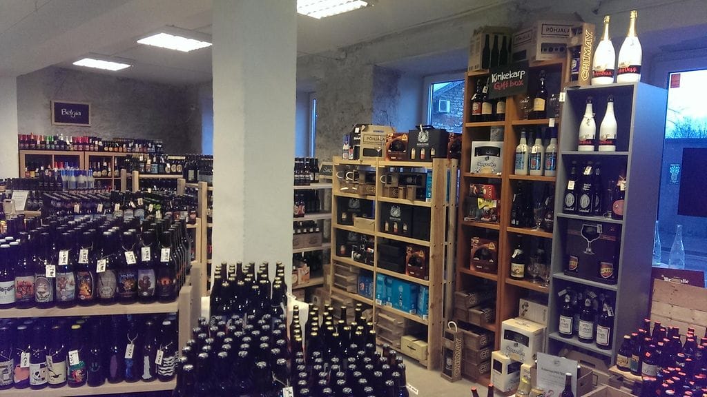 Tallinnassa on useita erikoisoluisiin keskittyneitä olutpuoteja.