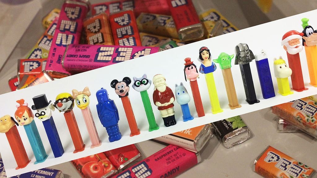 Vanha PEZ-karkkiannostelija voi olla arvokas.