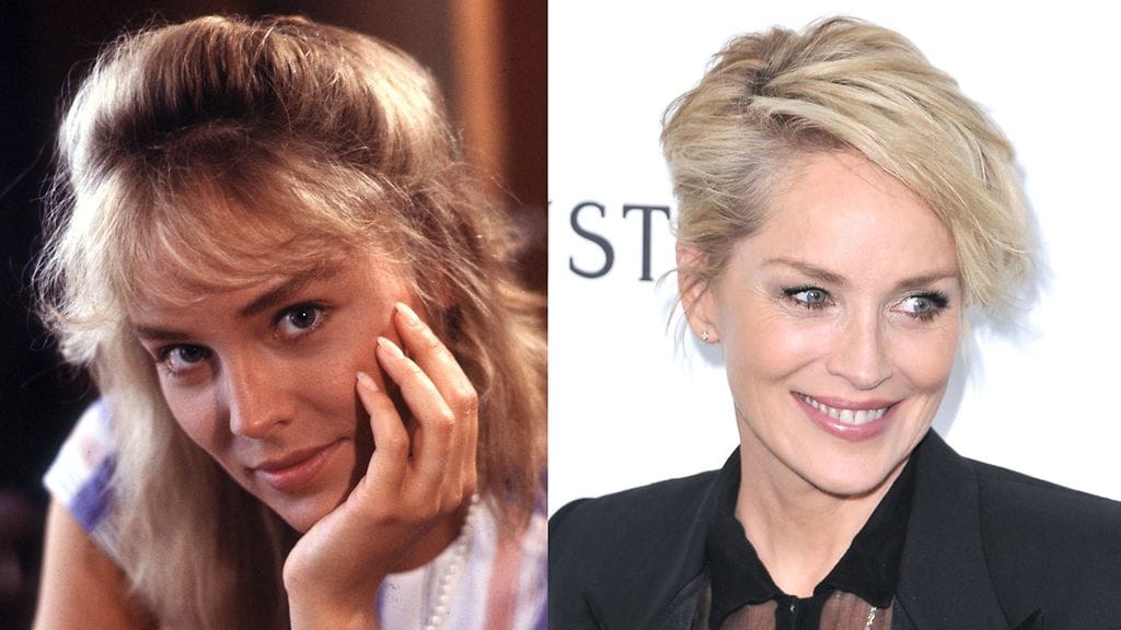 Sharon Stone 1984 ja 2015