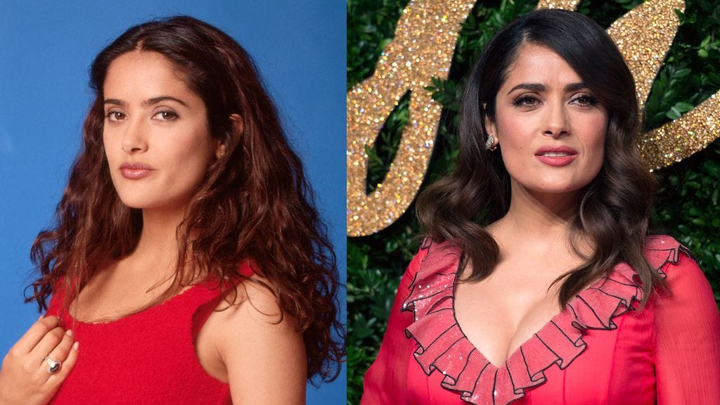 Salma Hayek 1996 ja 2015