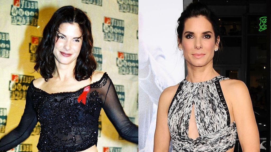Sandra Bullock 1994 ja 2015
