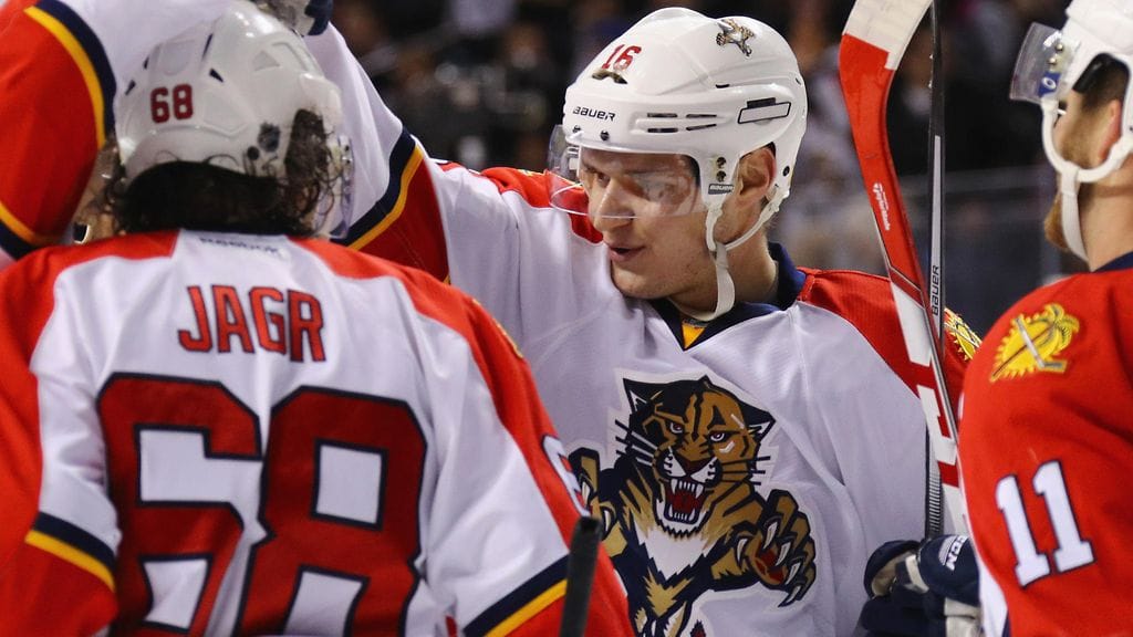 Aleksander Barkov on tehnyt tällä kaudella jo 23 maalia.