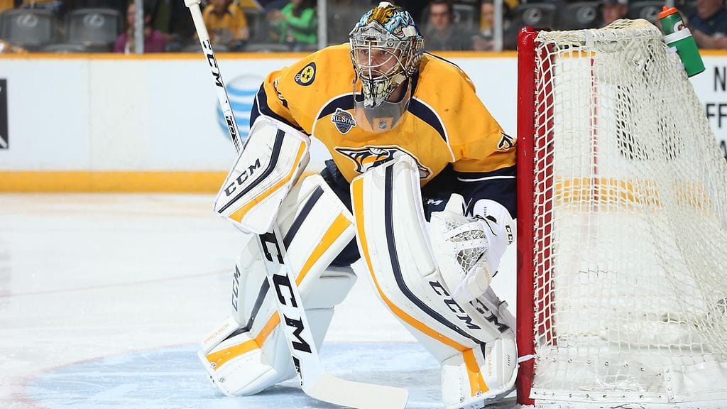 Nashvillen Pekka Rinne ja muut maalivahdit saattavat torjua ensi kaudella pienemmillä varusteilla.