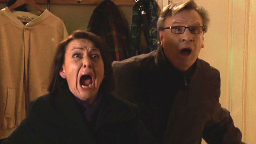 Salatut elämät – Salatut elämät – Helena (Anneli Ranta) ja Ismo (Esko Kovero)