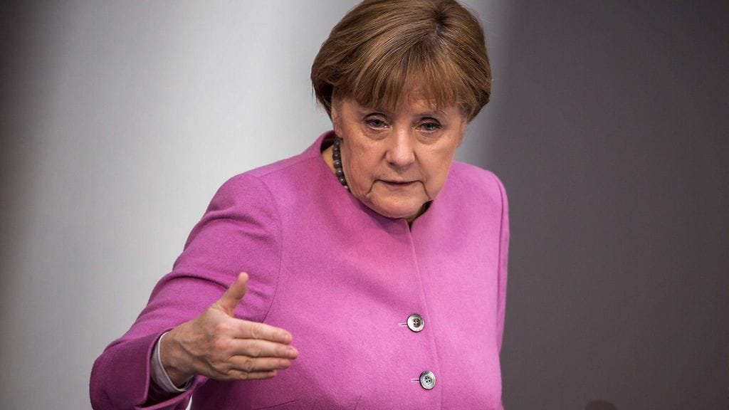 Merkel vastasi tänään kysymyksiin Saksan sisäisestä ja ulkoisesta turvallisuudesta pitämässään tiedotustilaisuudessa.