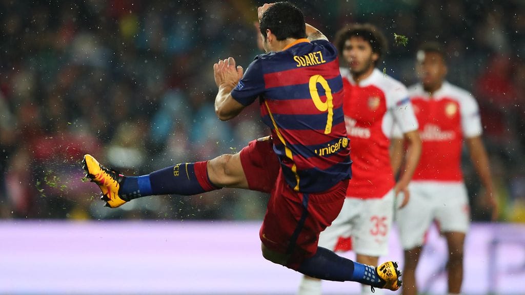 Luis Suarez ja unelmavolley