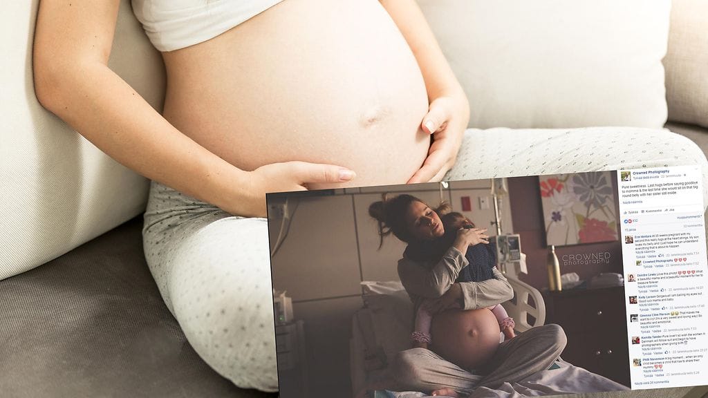 Valokuvaaja ikuisti koskettavan hetken tytön viimeisistä hetkistä perheen ainokaisena.