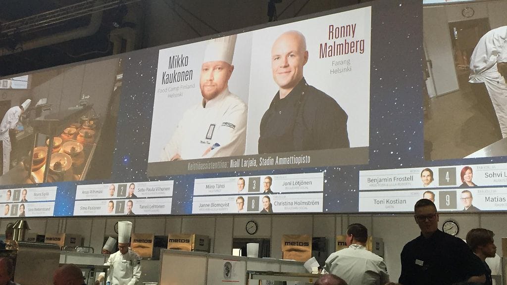 Vuoden Kokki 2016 Semifinaalit Mikko Kaukonen Ronny