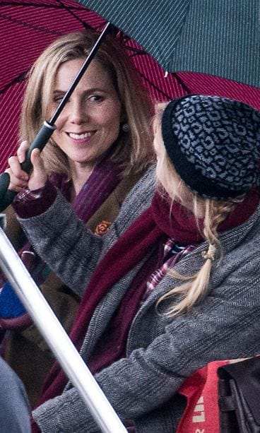 Sally Phillips ja Renee Zellweger kuvauksissa