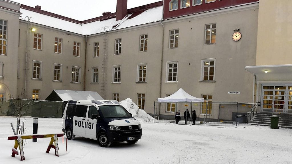 Tornion turvapaikanhakijoiden järjestelykeskus 24. tammikuuta 2016.