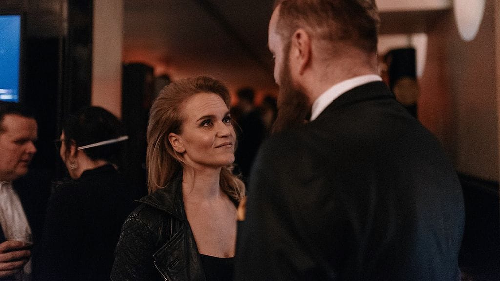 Kristiina Komulainen RadioGaalassa 18. maaliskuuta 2016.