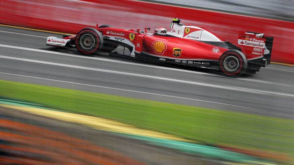 Kimi Räikkönen kävi vain kertaalleen radalla aika-ajon viimeisessä osiossa.