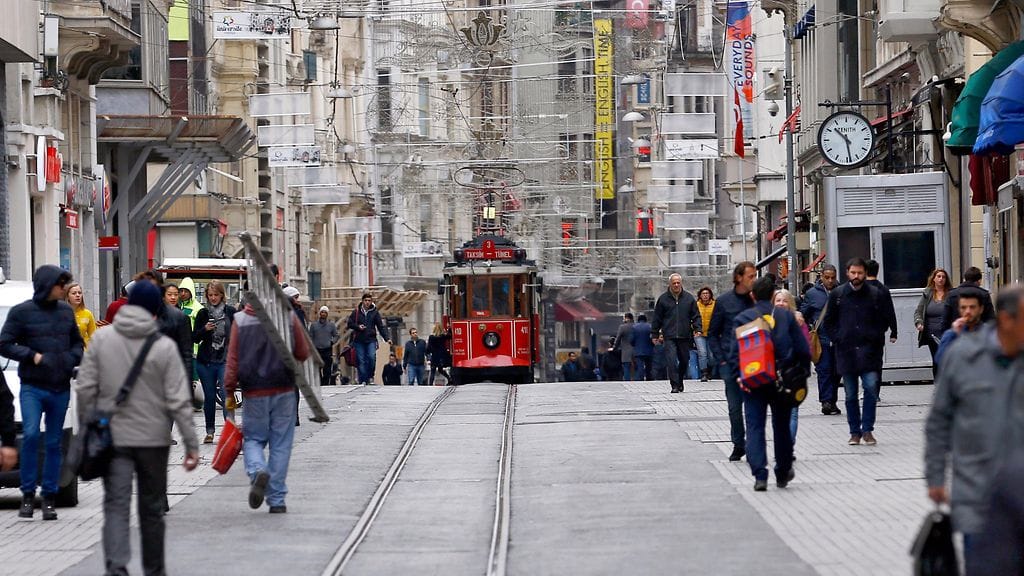Itsemurhaisku tapahtui eilen vilkkaalla Istiklal Caddesi -kadulla Istanbulin keskustassa.