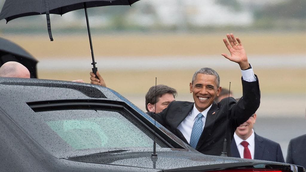 Obama saapuu Kuubaan Kuuba