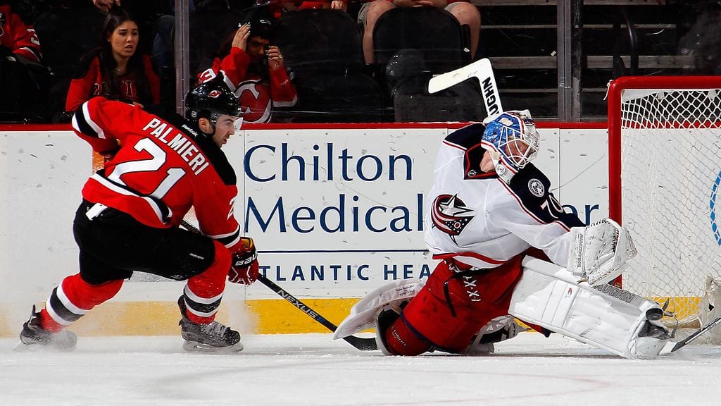 Joonas Korpisalo torjui 20 laukausta Columbuksen maalilla.