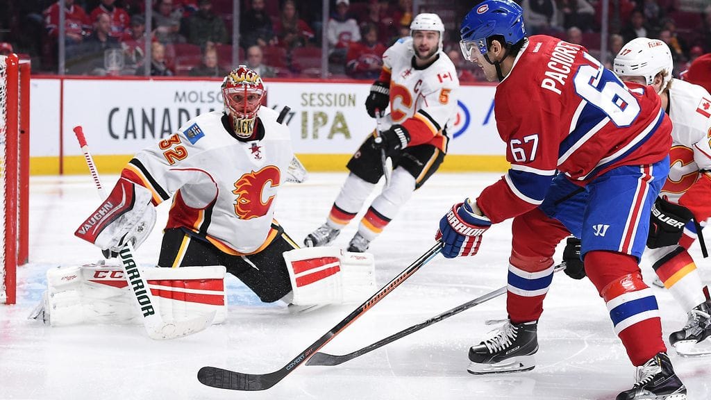 Niklas Bäckström päästi kiekon vain kertaalleen taakseen Montreal-pelissä.