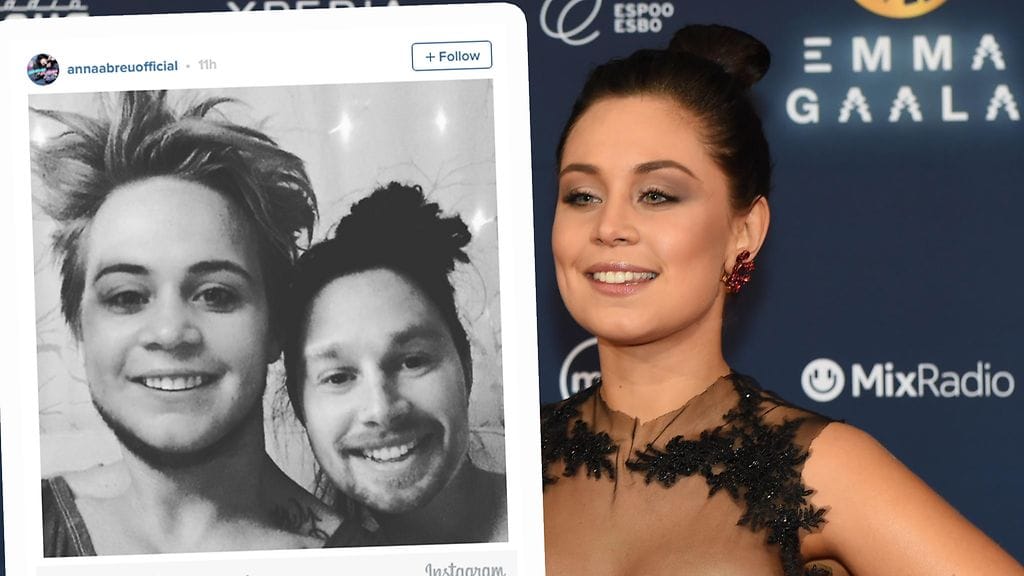 Kuvakaappaus Instagramista.