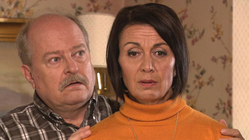 Salatut elämät –  Seppo (Jarmo Koski) ja Helena (Anneli Ranta)