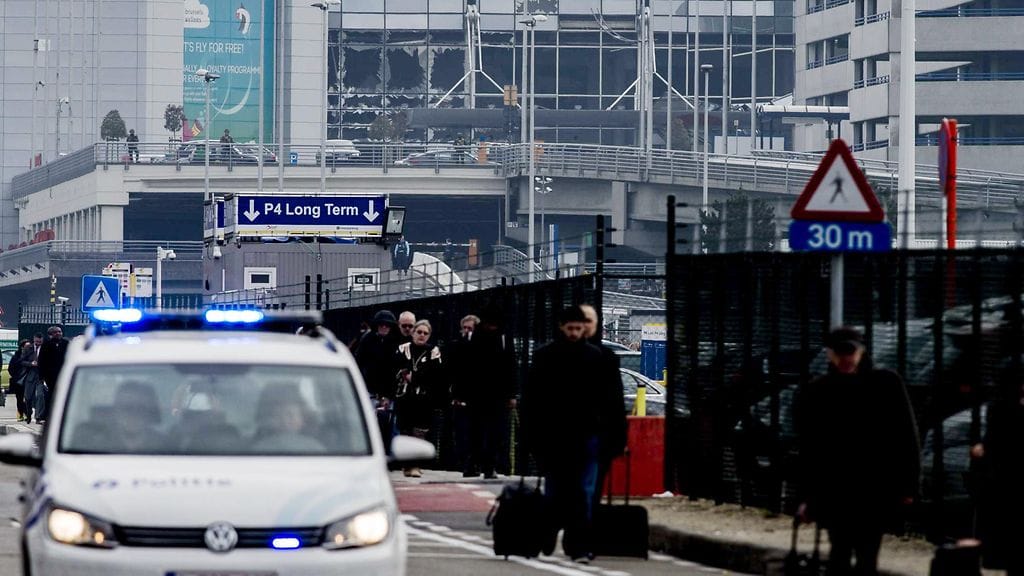 Zaventemin lentokenttä Brysselissä oli paikka, jonne terroristit iskivät maaliskuussa.