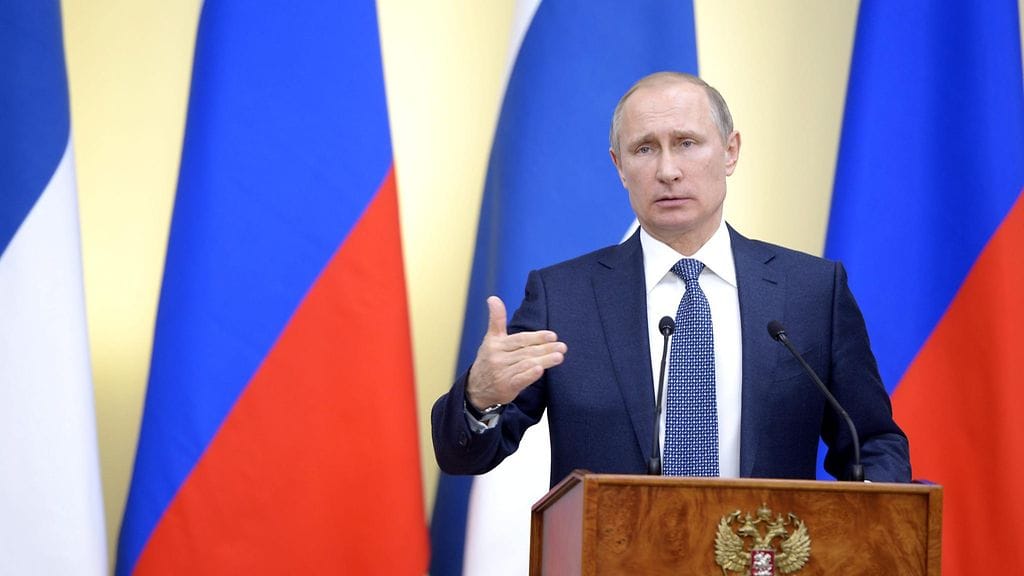 Vladimir Putin puhui medialle tavatessaan presidentti Sauli Niinistöä eilen.