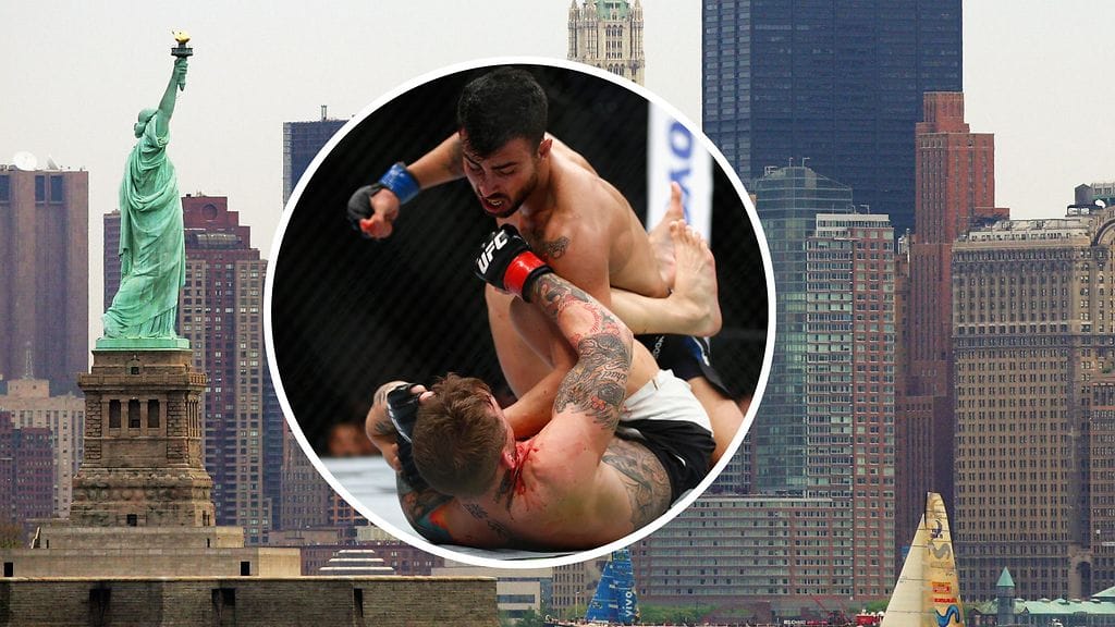 UFC vyöryy New Yorkiin.