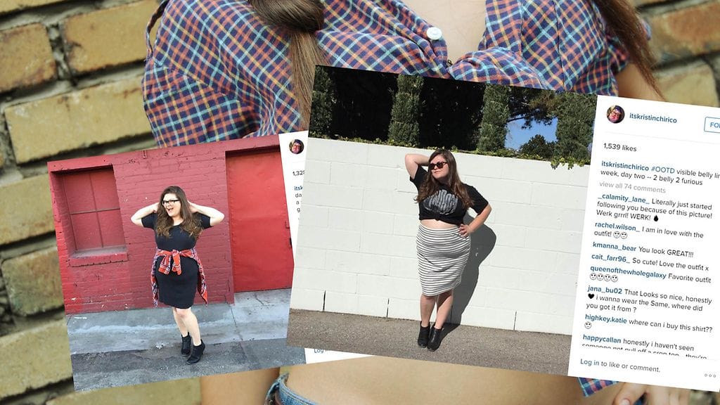 Nuori nainen muistuttaa, että elämä on liian lyhyt vartaloonsa murehtimiseen.