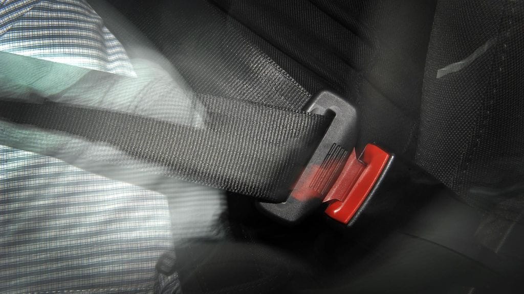 Turvavyön käyttö unohtuu monilta.