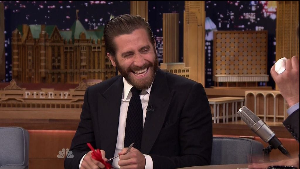 Jake Gyllenhaal Jimmy Fallonin vieraana 22.3.2016 2