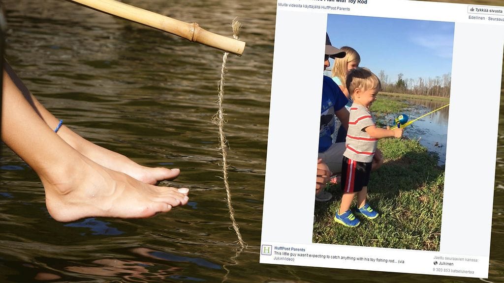 Koko perhe yllättyi siitä, mihin kaikkeen heppoisesta leluongesta lopulta oikein olikaan.