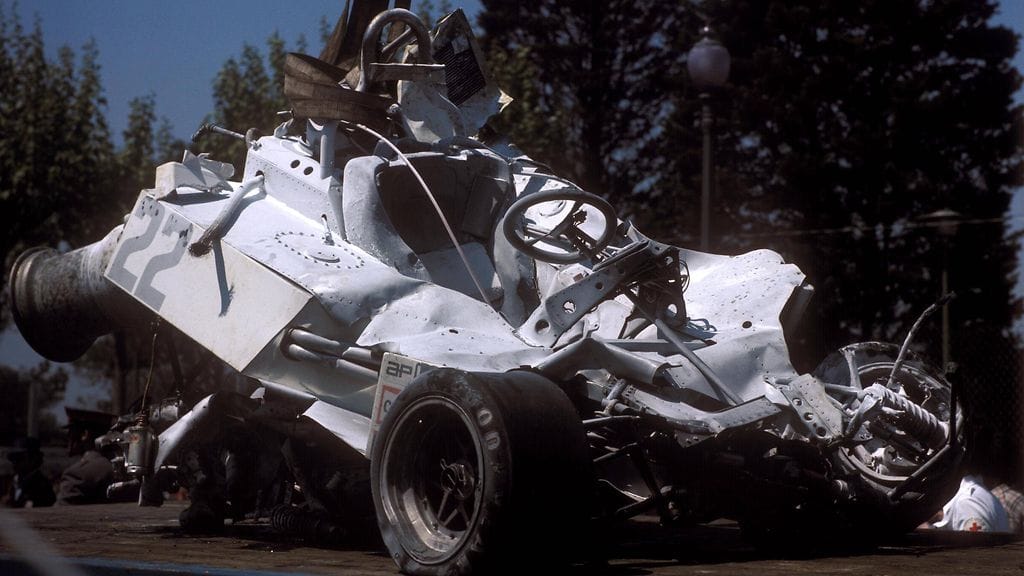 Rolf Stommelen, 1975, Montjuic, Espanja