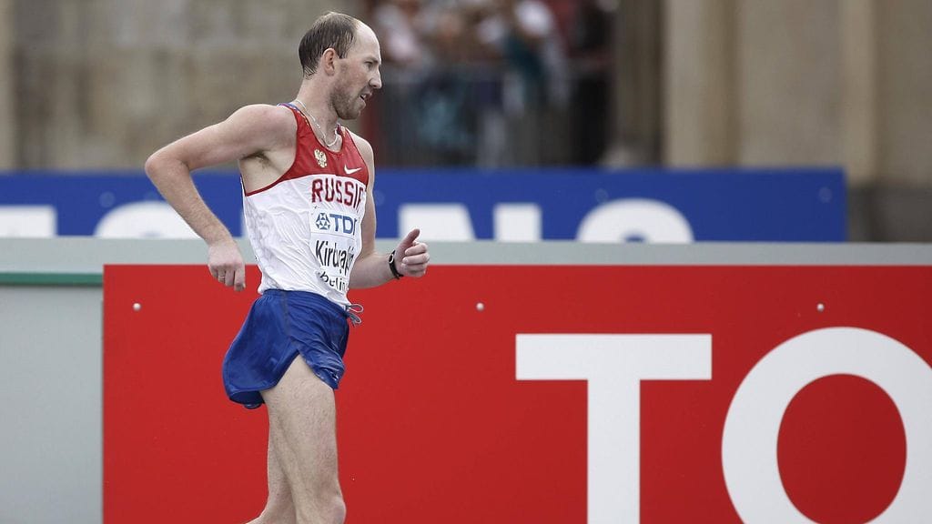 Sergei Kirdjapkin Berliinin MM-kisoissa vuonna 2009.