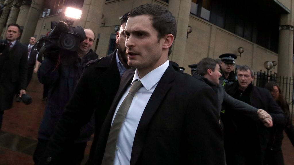 Adam Johnson istuu puolet tuomiostaan.