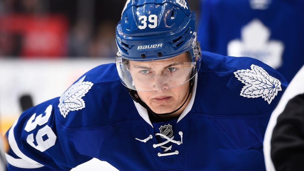 William Nylander on pelannut 12 NHL-ottelua Toronto Maple Leafsin miehistössä.